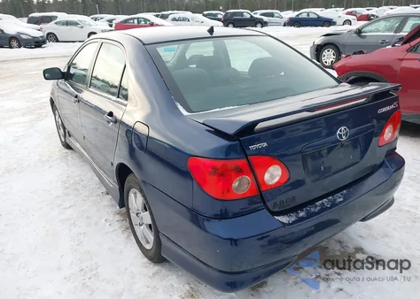 2008 Toyota Corolla S z USA, uszkodzony, nr VIN 2T1BR32E08C933195